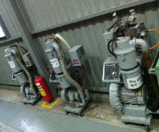 Máy sấy và hút keo tự động